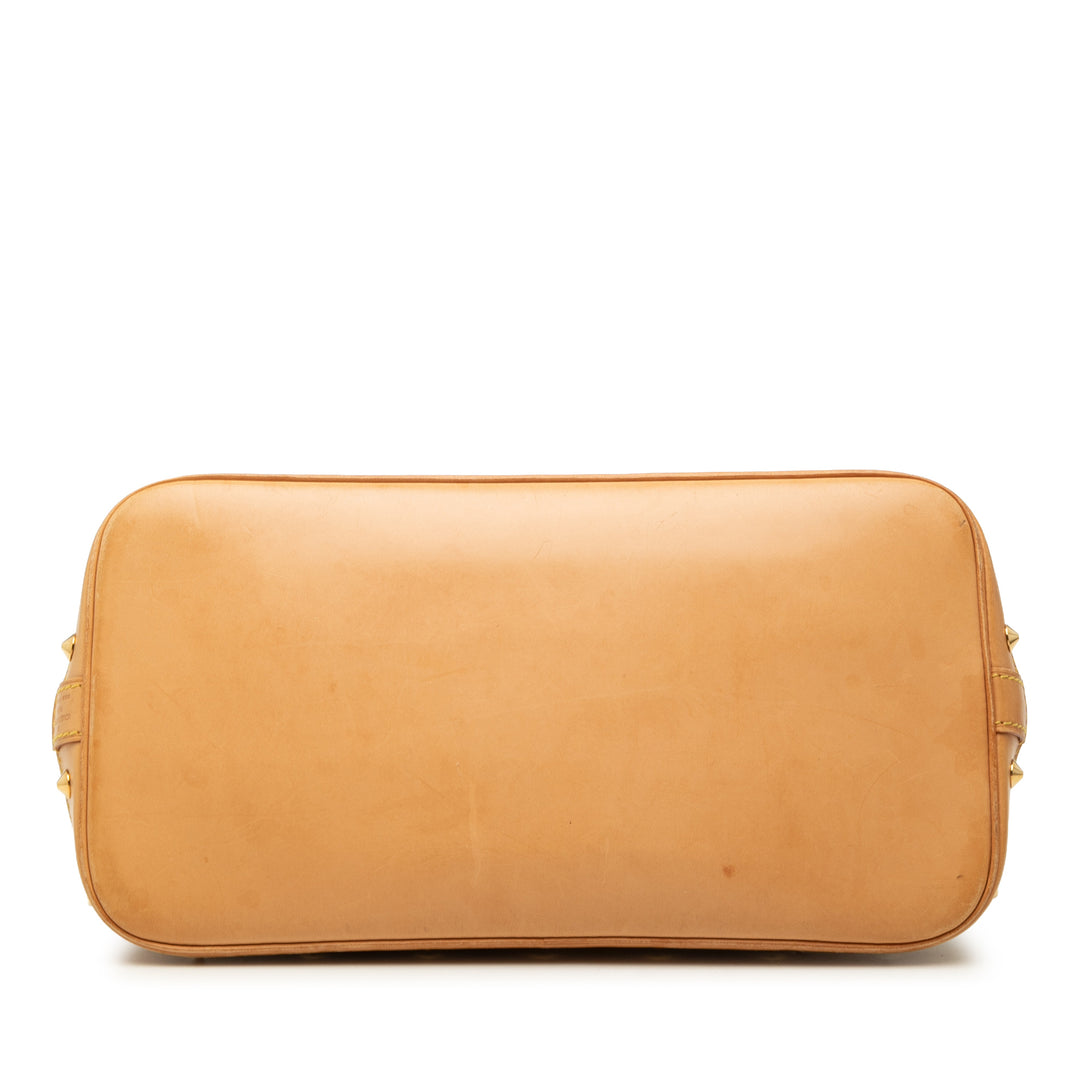 Louis Vuitton Alma PM Monogram Multicolore Blanc – vue 3 – GABY PARIS