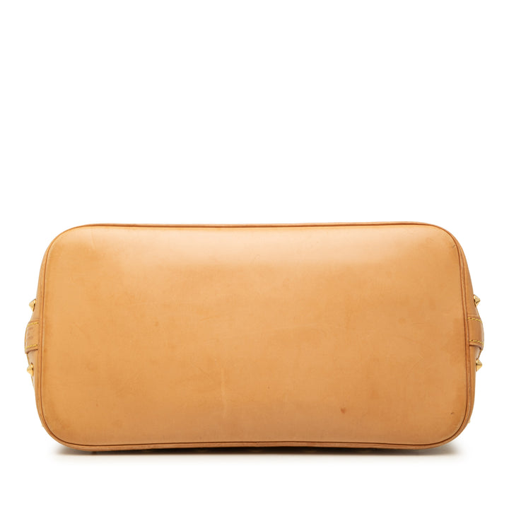 Louis Vuitton Alma PM Monogram Multicolore Blanc – vue 3 – GABY PARIS