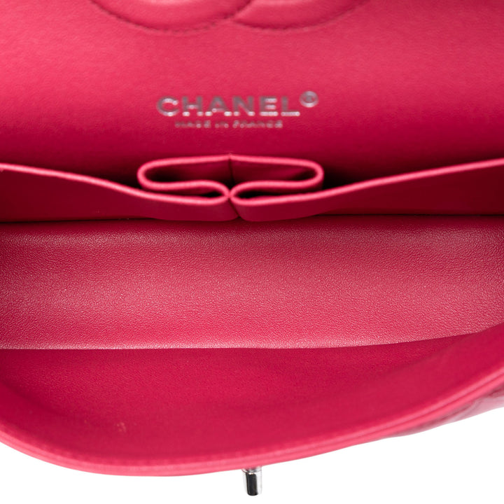 Chanel Medium Classic Cuir d’agneau Double rabat