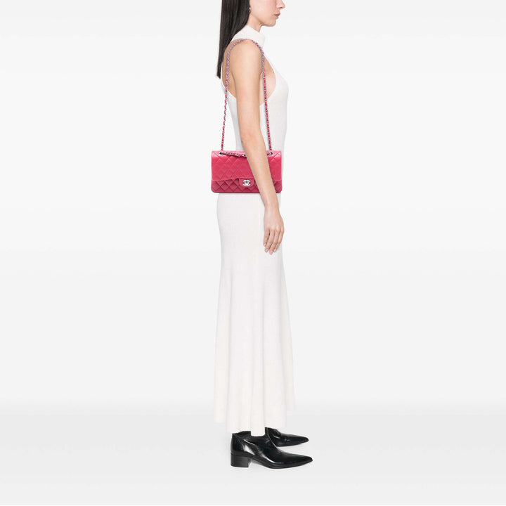 Chanel Medium Classic Cuir d’agneau Double rabat