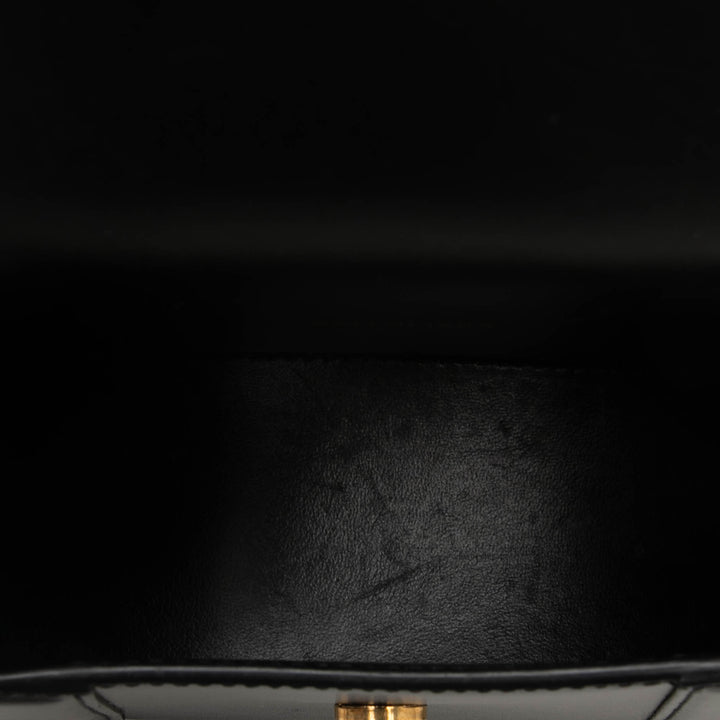 Balenciaga Small brillant Box Cuir de veau Hourglass sac à anse supérieure