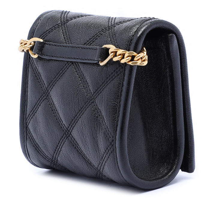 Saint Laurent Baby Matelassé Cuir d’agneau Becky Sac ceinture