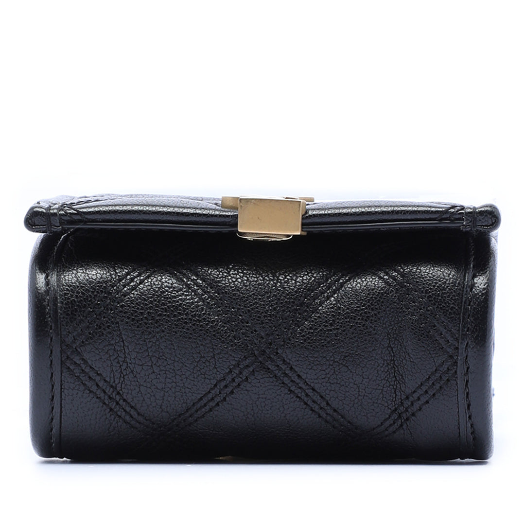 Saint Laurent Baby Matelassé Cuir d’agneau Becky Sac ceinture