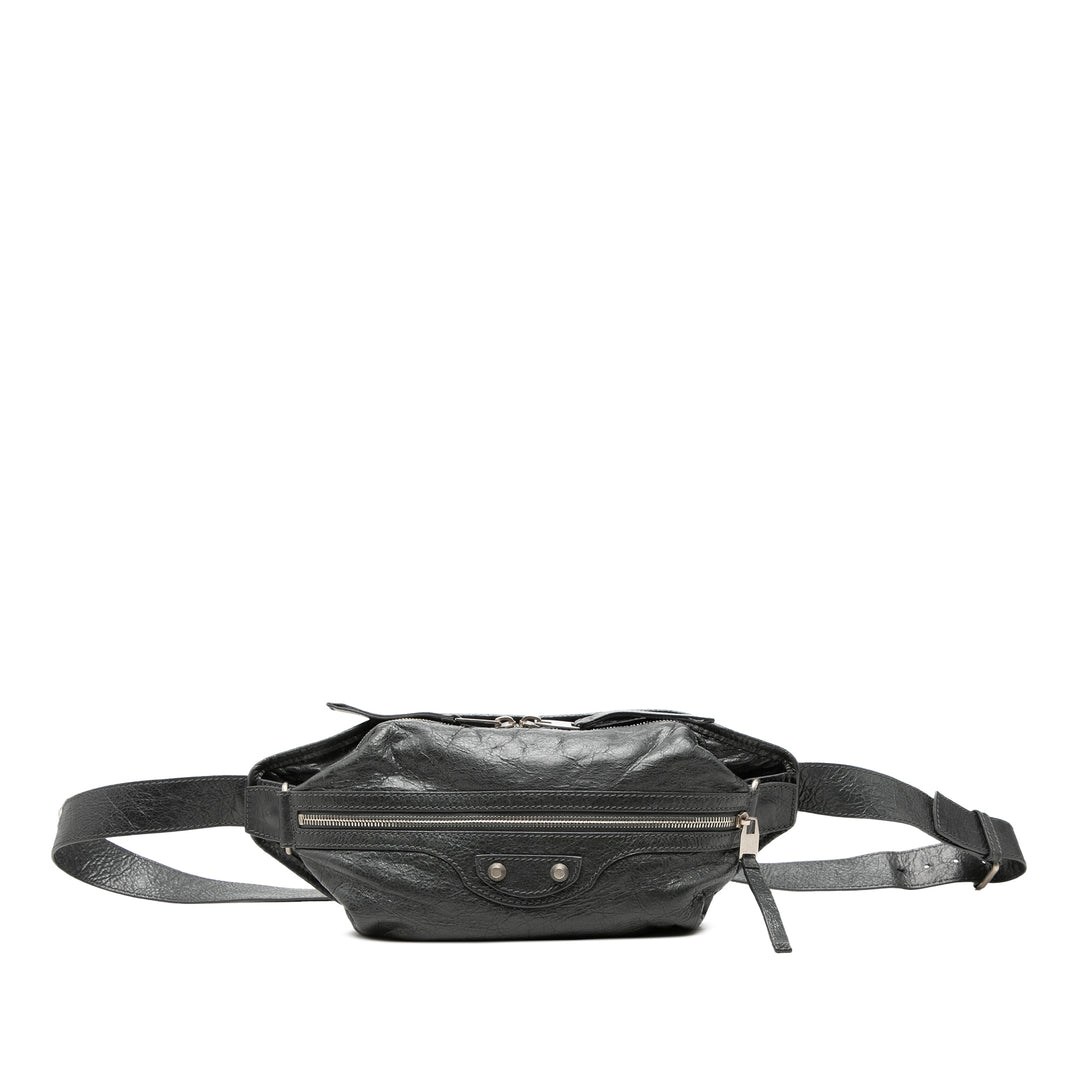 Balenciaga Cuir d’agneau Motocross Classic Neo Lift Sac ceinture