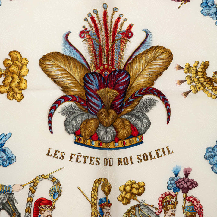 Les Fêtes du Roi Soleil Foulard 90 Rouge