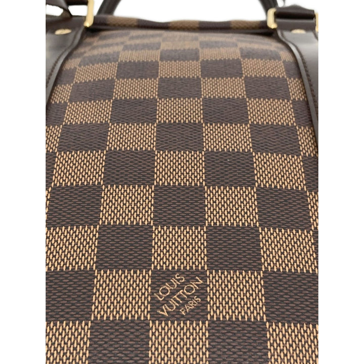 Louis Vuitton Porte Documents Voyage PM Damier Ébène Marron – vue 10 – GABY PARIS