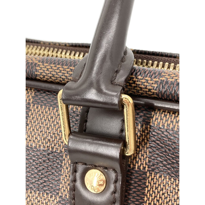 Louis Vuitton Porte Documents Voyage PM Damier Ébène Marron – vue 13 – GABY PARIS
