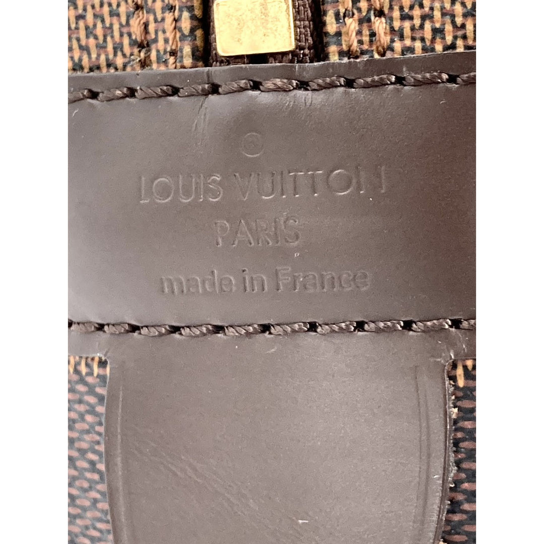 Louis Vuitton Porte Documents Voyage PM Damier Ébène Marron – vue 3 – GABY PARIS