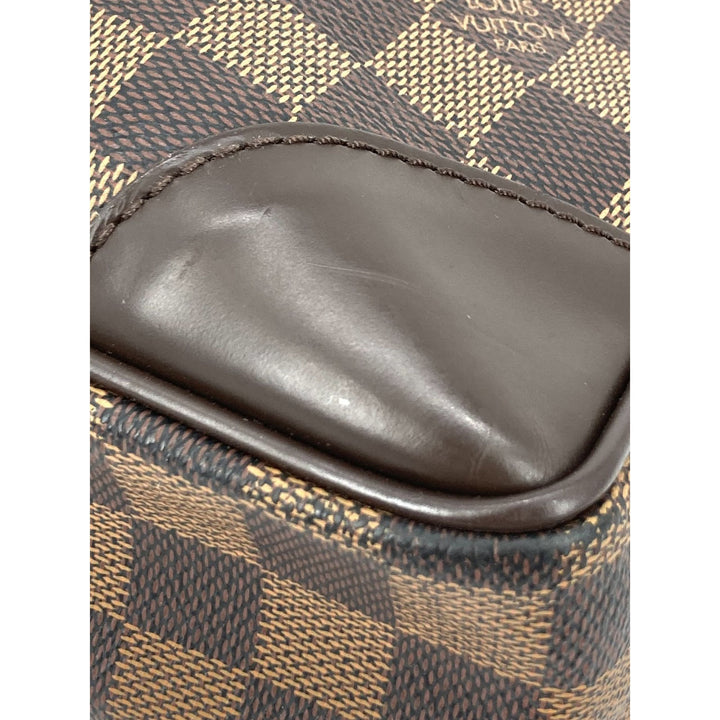 Louis Vuitton Porte Documents Voyage PM Damier Ébène Marron – vue 7 – GABY PARIS