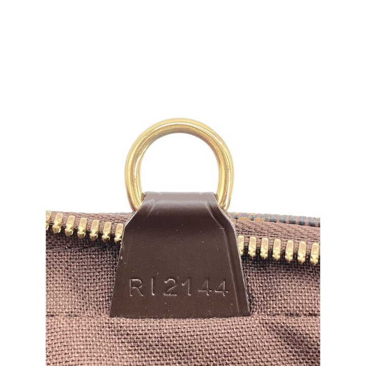 Louis Vuitton Porte Documents Voyage PM Damier Ébène Marron – vue 8 – GABY PARIS