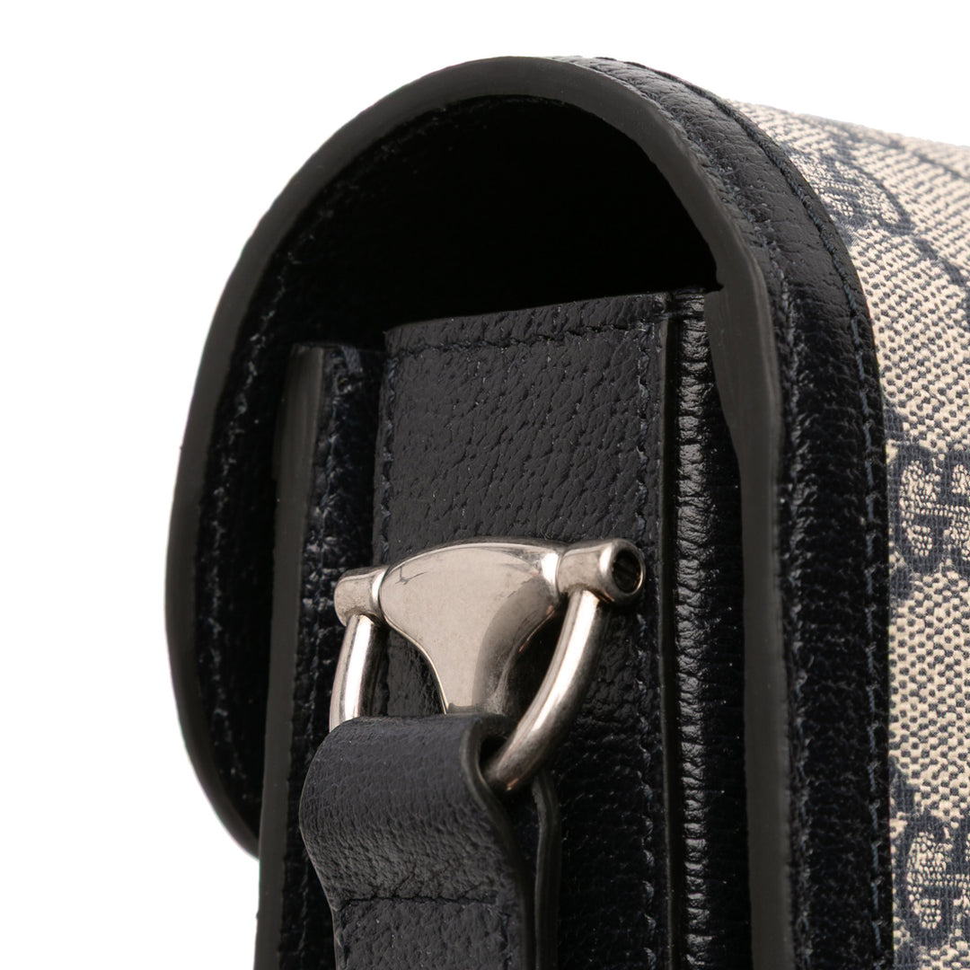 Gucci Medium GG Supreme Horsebit 1955 Sac bandoulière Marron – GABY PARIS Authentique