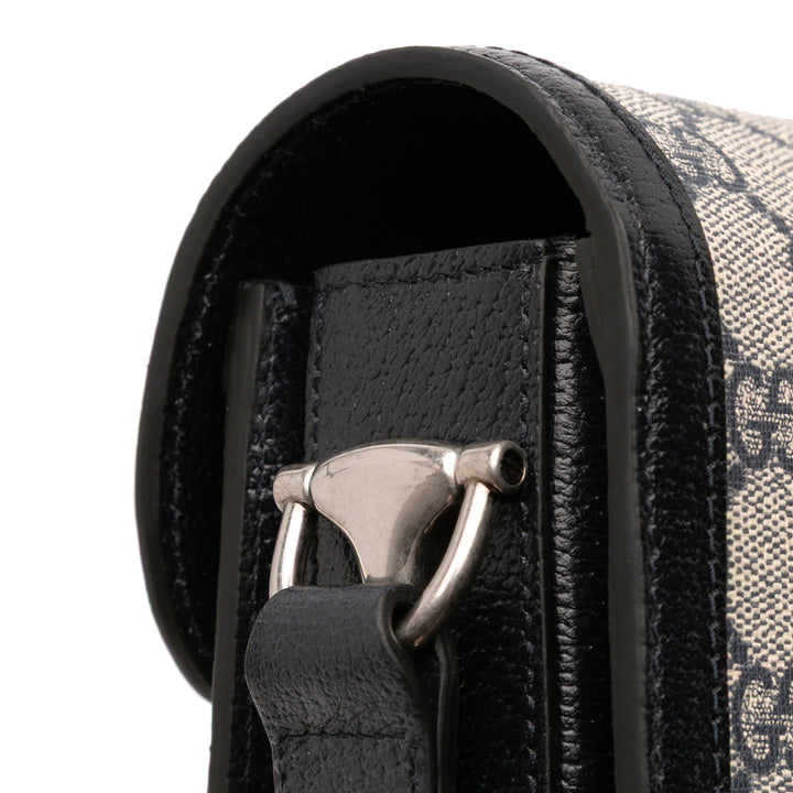 Gucci Medium GG Supreme Horsebit 1955 Sac bandoulière Marron – GABY PARIS Authentique