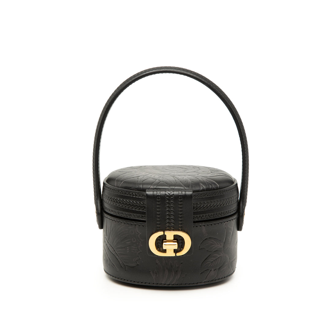 Dior embossé Cuir de veau CD Logo Vanity