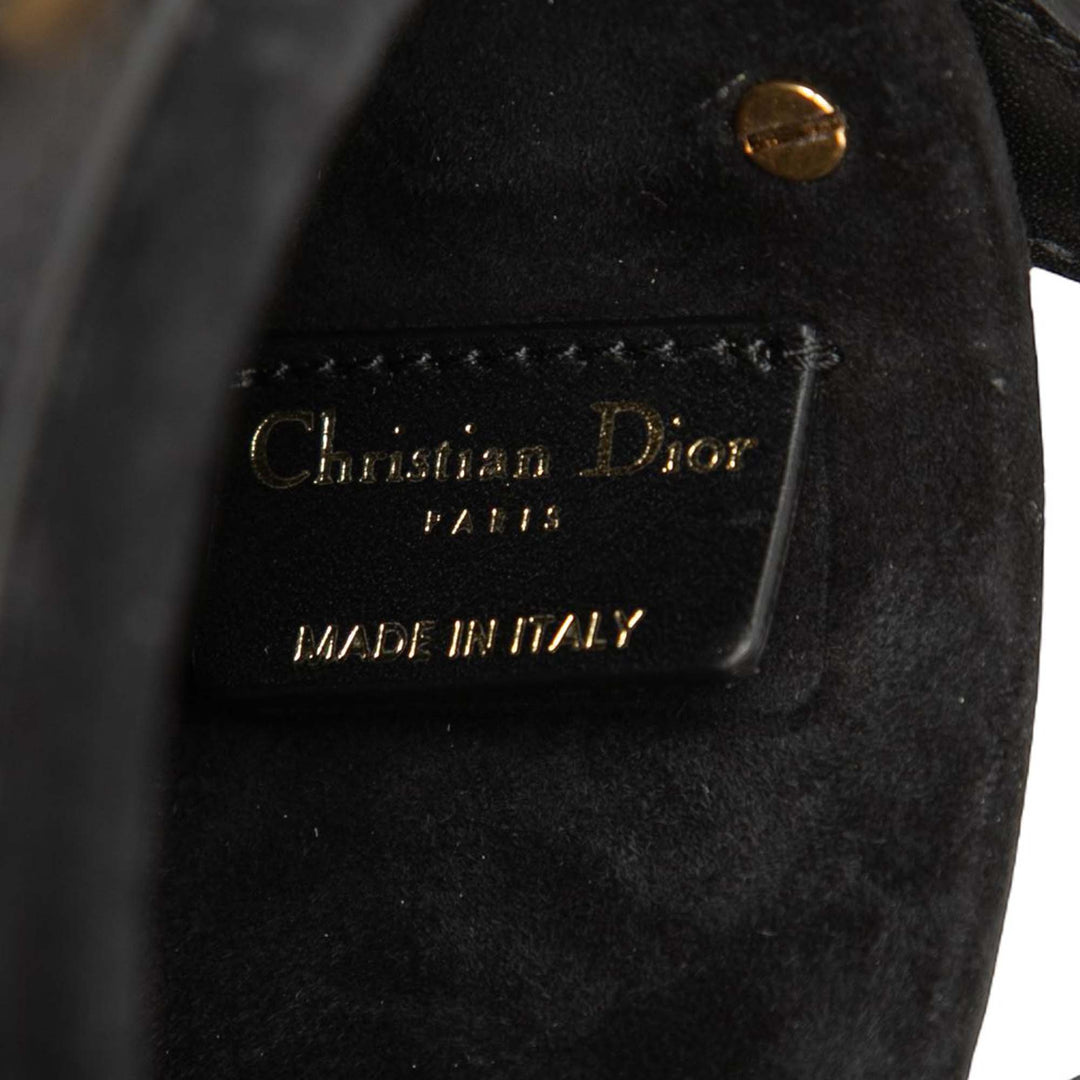 Dior embossé Cuir de veau CD Logo Vanity