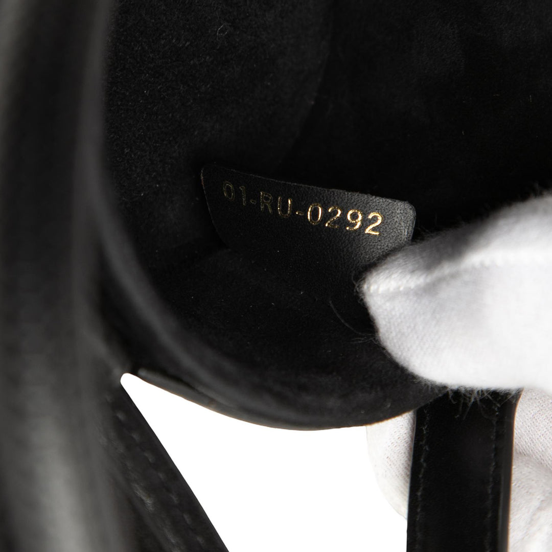 Dior embossé Cuir de veau CD Logo Vanity