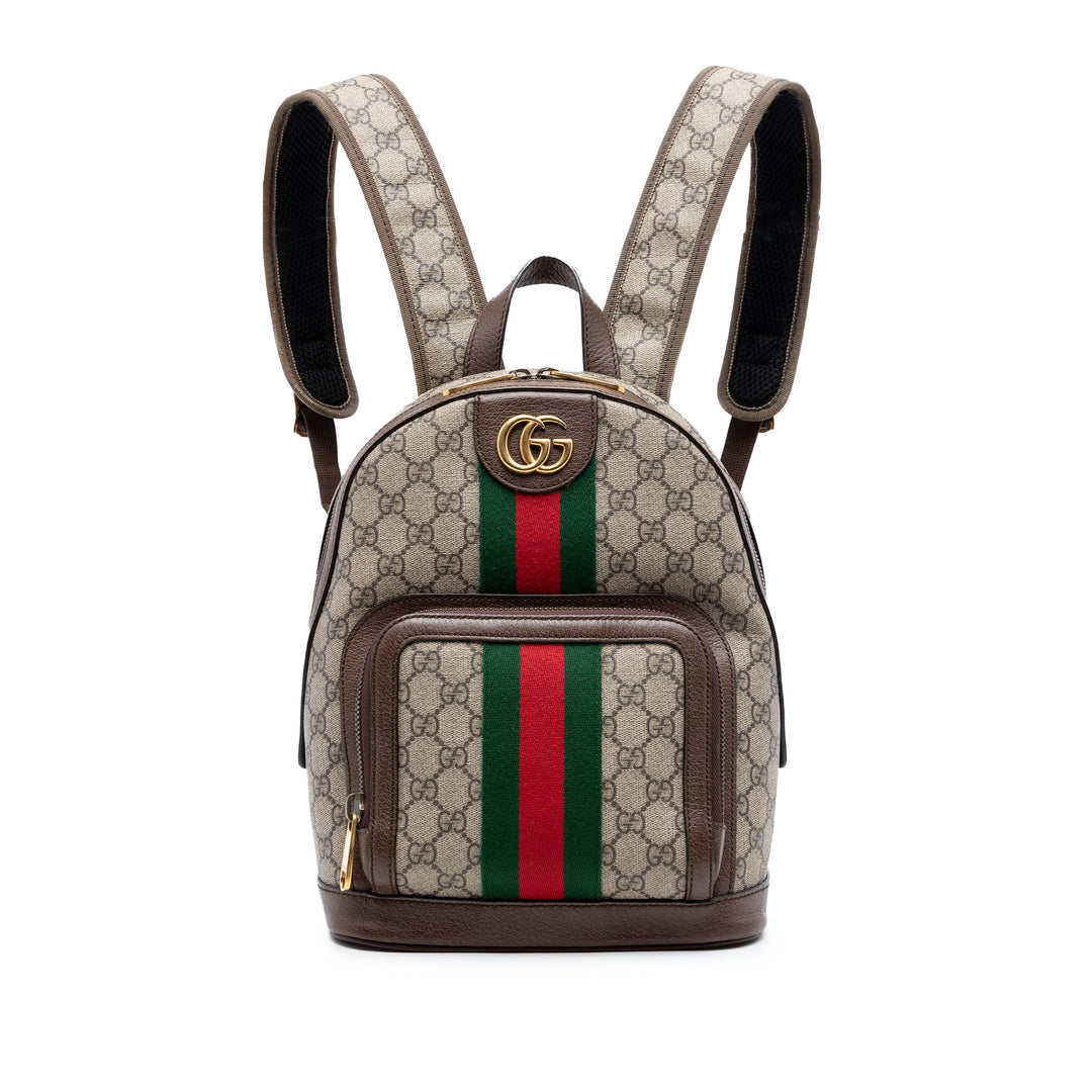 Gucci Small GG Supreme Web Ophidia Sac à dos