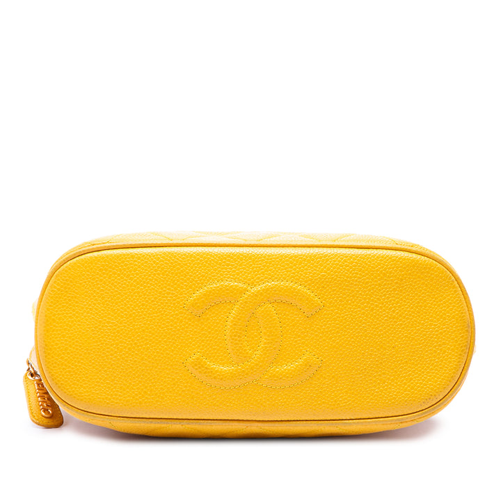 Chanel Matelassé Caviar Chain Sac bandoulière