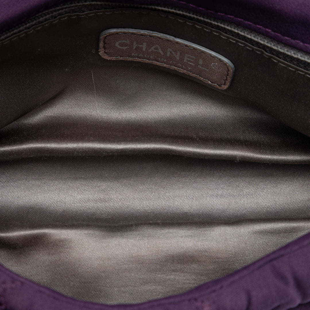 Chanel Small Matelassé Nylon Bubble à rabat