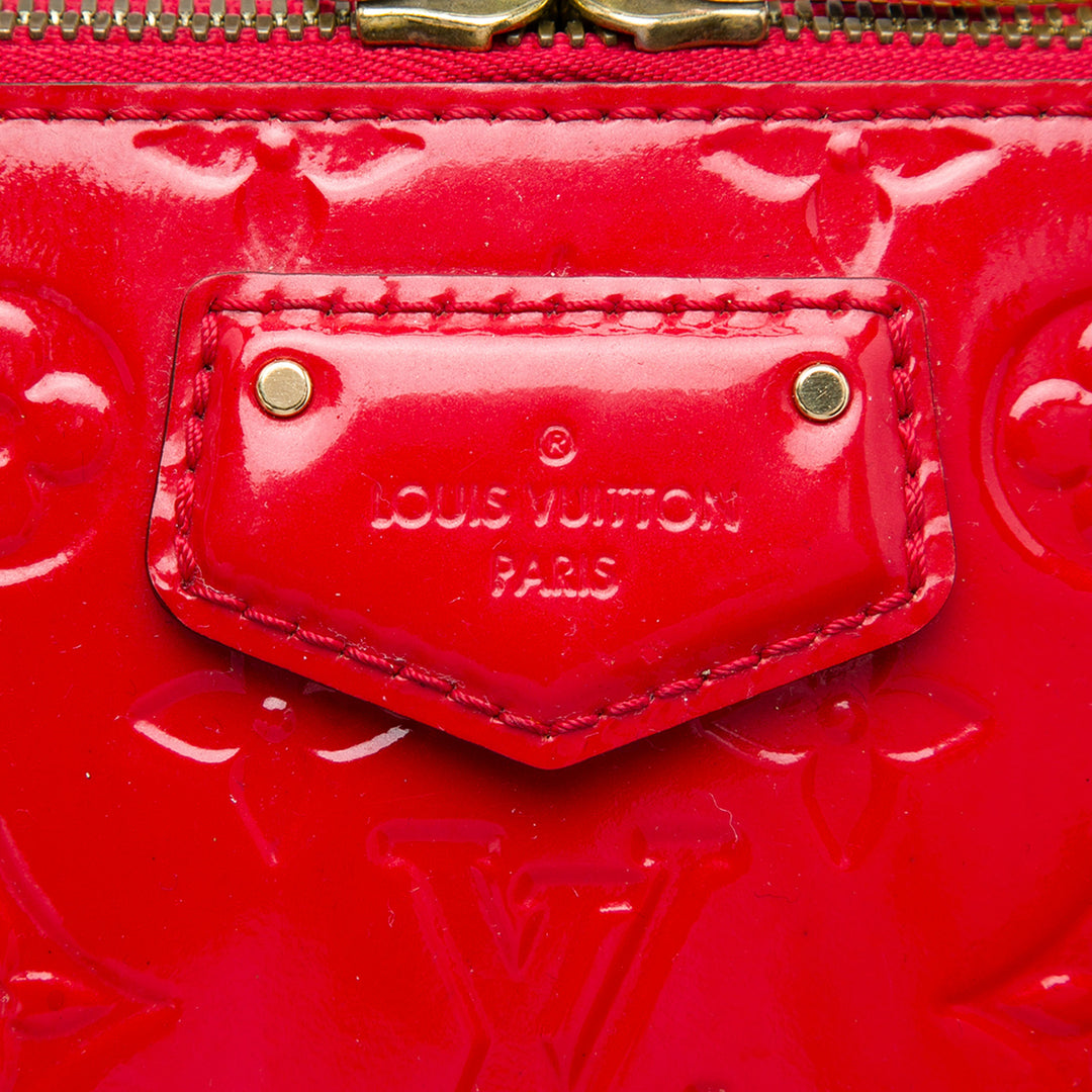 Louis Vuitton Montebello MM Cuir verni Monogram Rouge – vue 5 – GABY PARIS
