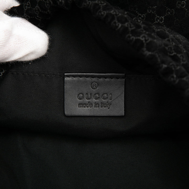 Gucci Tissé Sac Noir – vue 5 – GABY PARIS