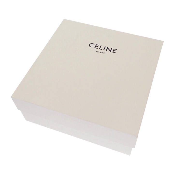 Celine brillant Triomphe Sac Teen Cuir de veau Marron