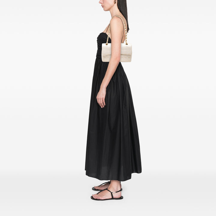 Chanel New Travel Line Medium Metallic Nylon Simple rabat