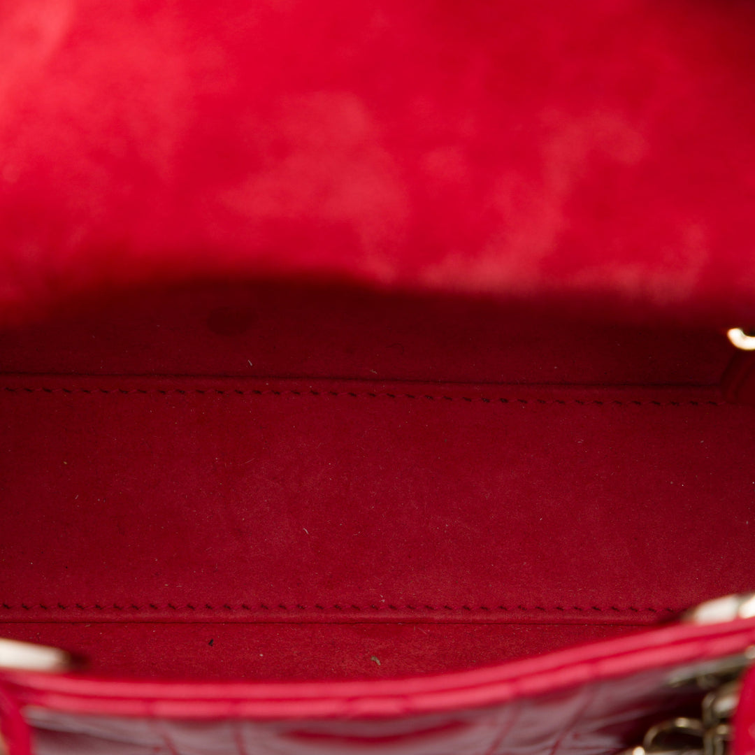 Dior DiorAmour Mini Cuir d'agneau Cannage Lady Dior