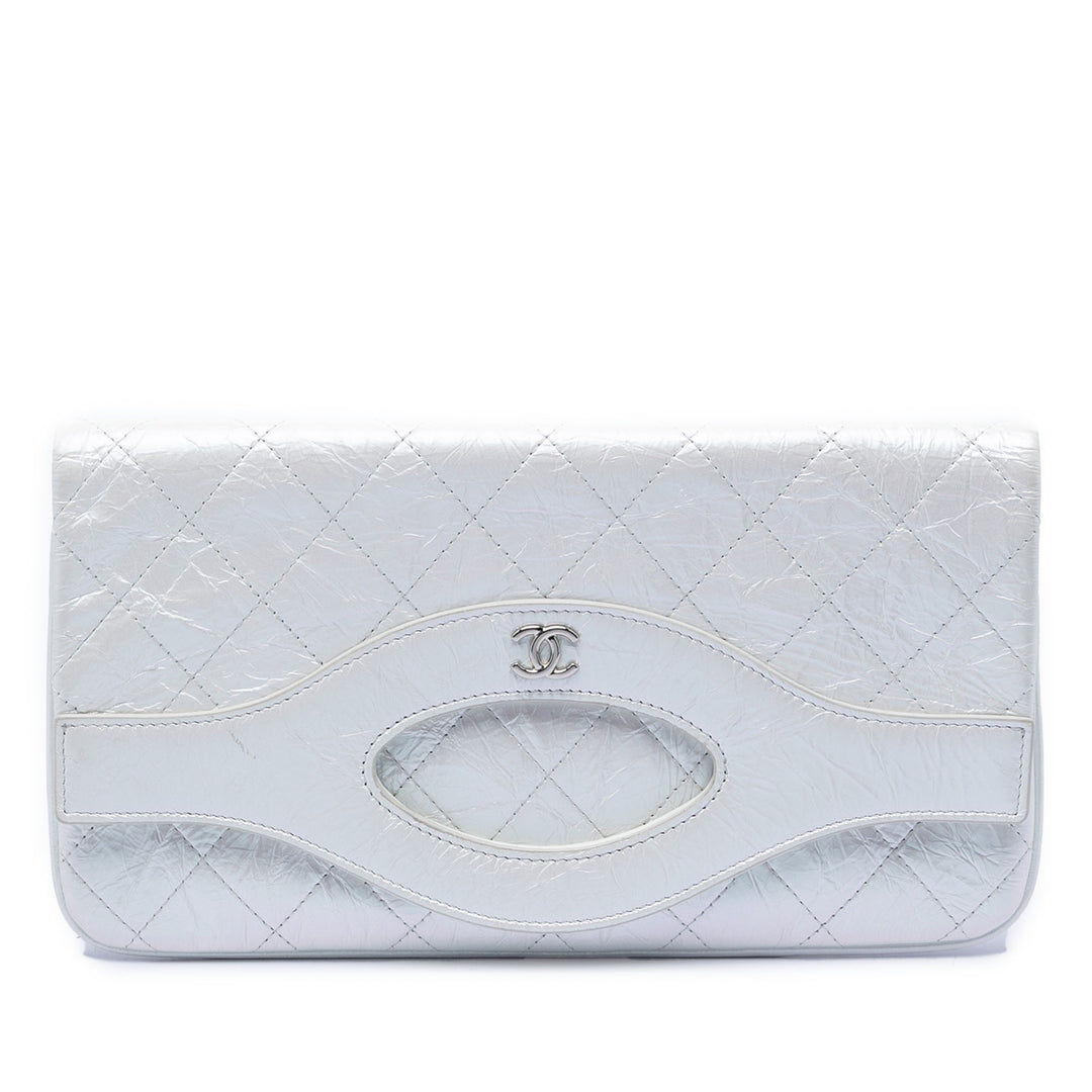 Chanel Irisé vieilli 31 Pochette Cuir de veau