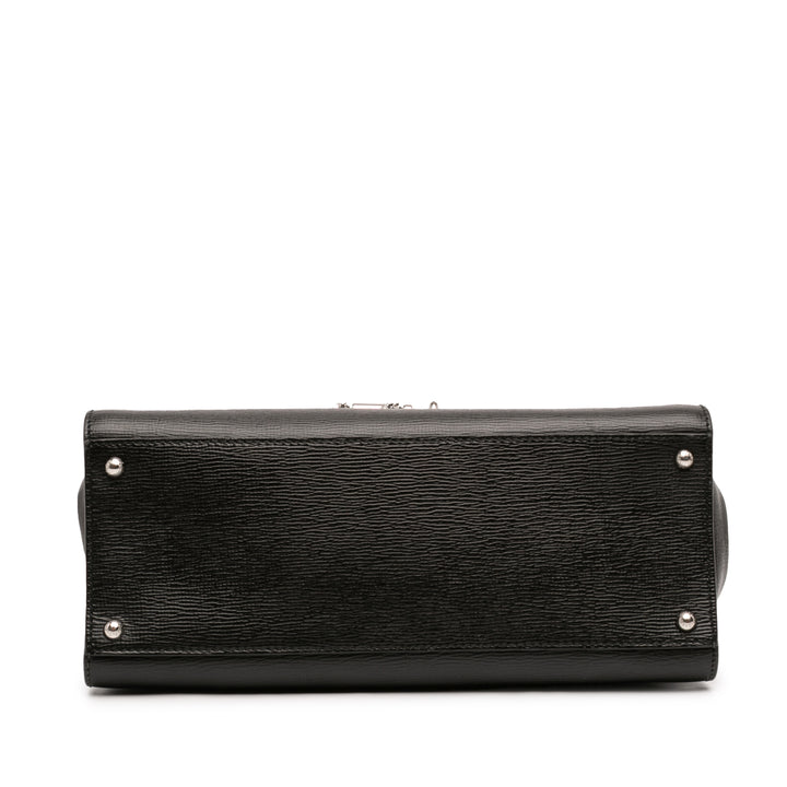 Dolce & Gabbana Large Textured Cuir de veau Miss Monica sac à anse supérieure