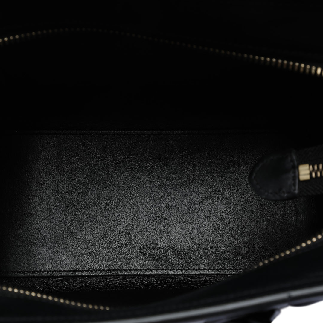 Celine Nano Tricolor Cuir Luggage Cabas