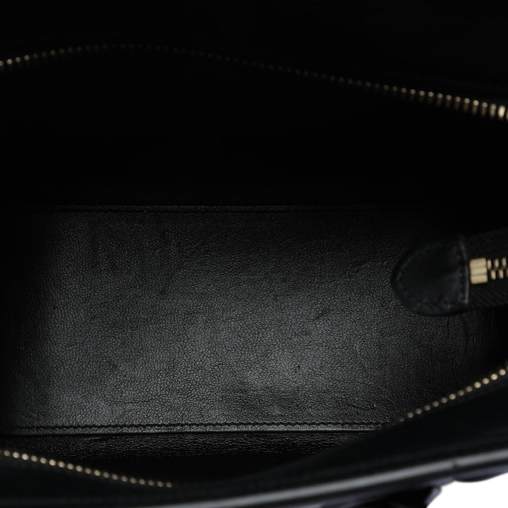 Celine Nano Tricolor Cuir Luggage Cabas