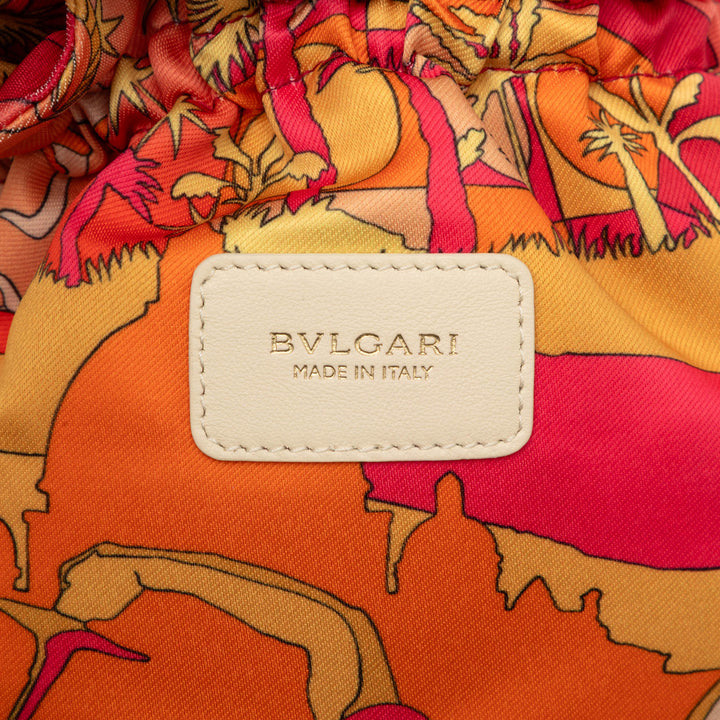 Bvlgari Sac seau Serpenti Forever Osier Beige – vue 5 – GABY PARIS