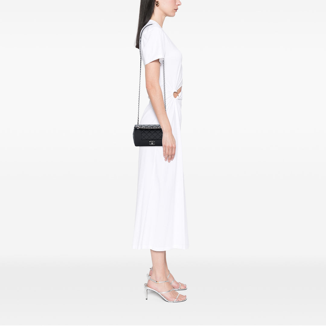 Chanel Small Cuir d’agneau Mademoiselle à rabat