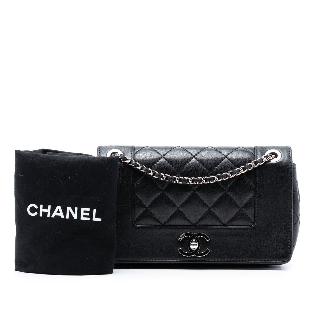 Chanel Small Cuir d’agneau Mademoiselle à rabat