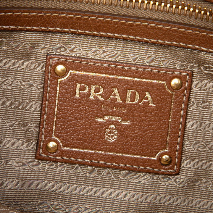 Prada Canapa Logo Sac Toile