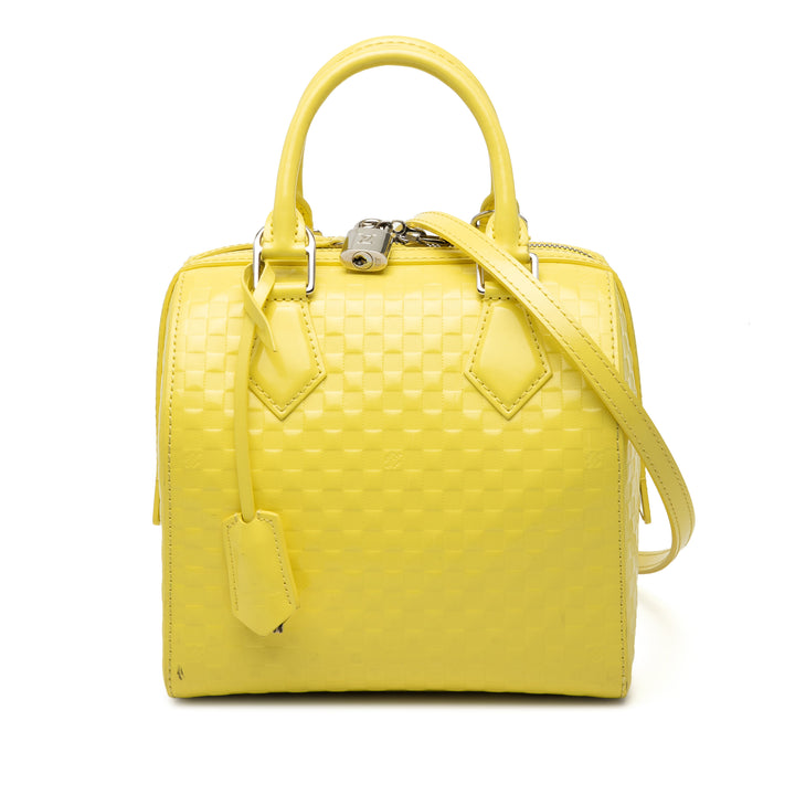 Louis Vuitton Damier Facette Speedy Cube PM