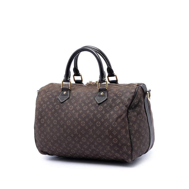Louis Vuitton Monogram Mini Lin Speedy Bandouliere 30