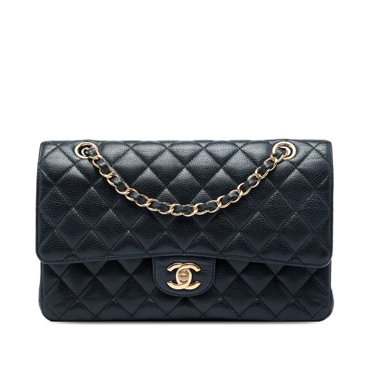 Chanel Medium Classic Caviar Double rabat