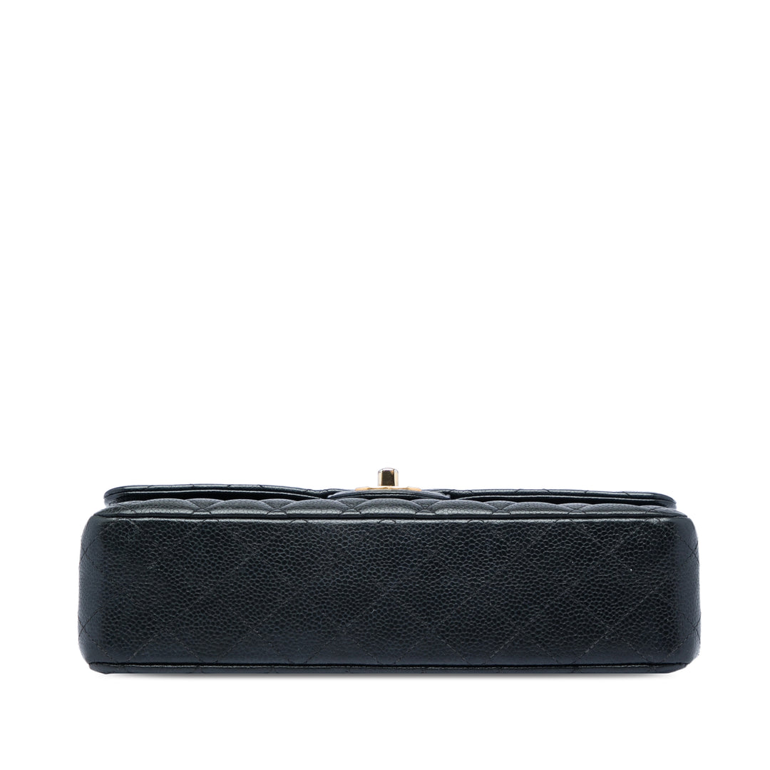 Chanel Medium Classic Caviar Double rabat