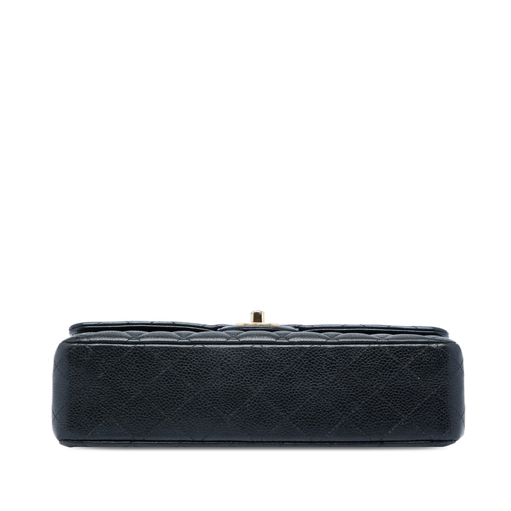 Chanel Medium Classic Caviar Double rabat
