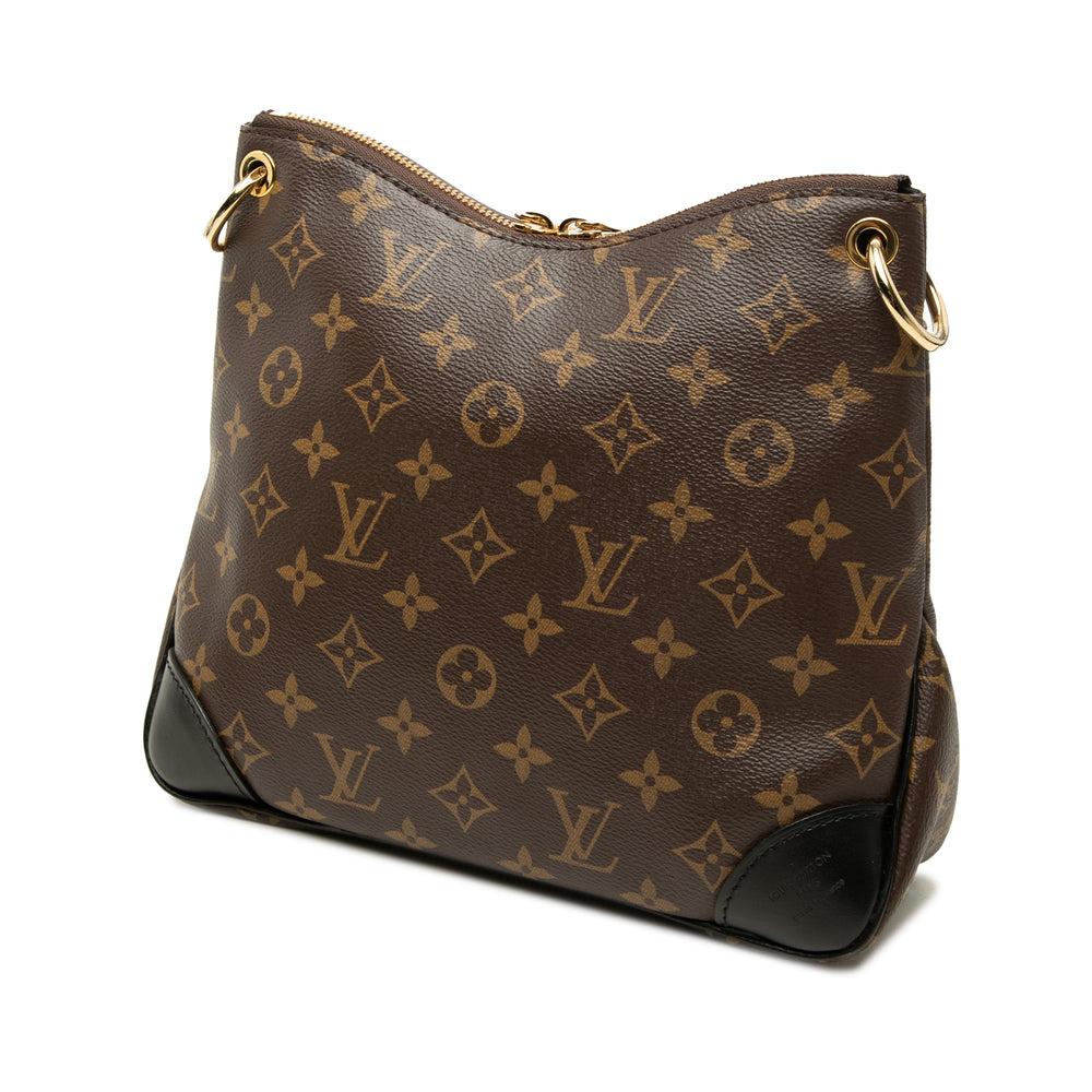Louis Vuitton Odeon PM Monogram Marron – vue 2 – GABY PARIS