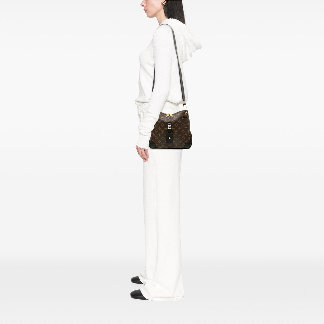 Louis Vuitton Odeon PM Monogram Marron – vue 6 – GABY PARIS