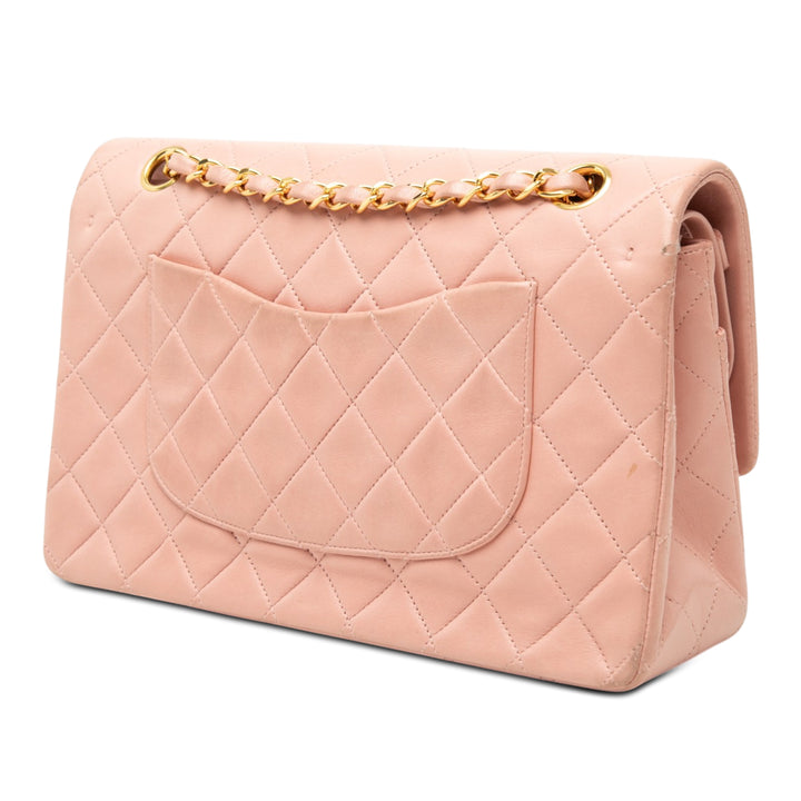 Chanel Medium Classic Cuir d’agneau Double rabat