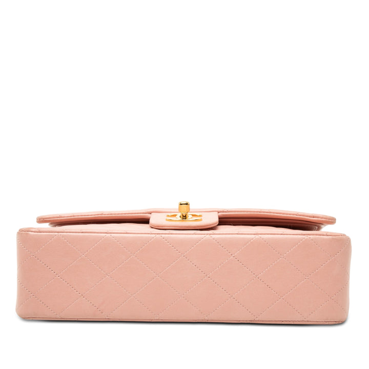 Chanel Medium Classic Cuir d’agneau Double rabat