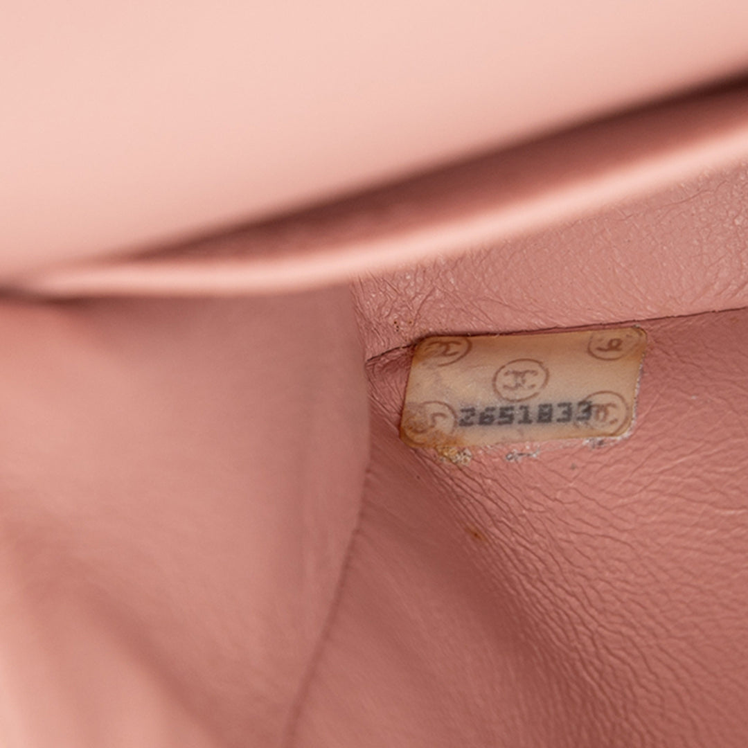 Chanel Medium Classic Cuir d’agneau Double rabat