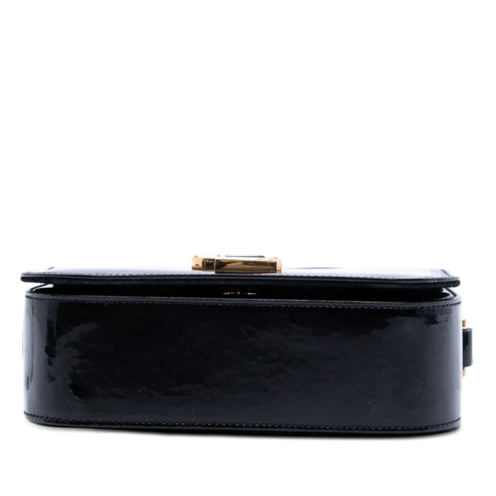 Saint Laurent Small Cuir verni Monogram Universite Sac