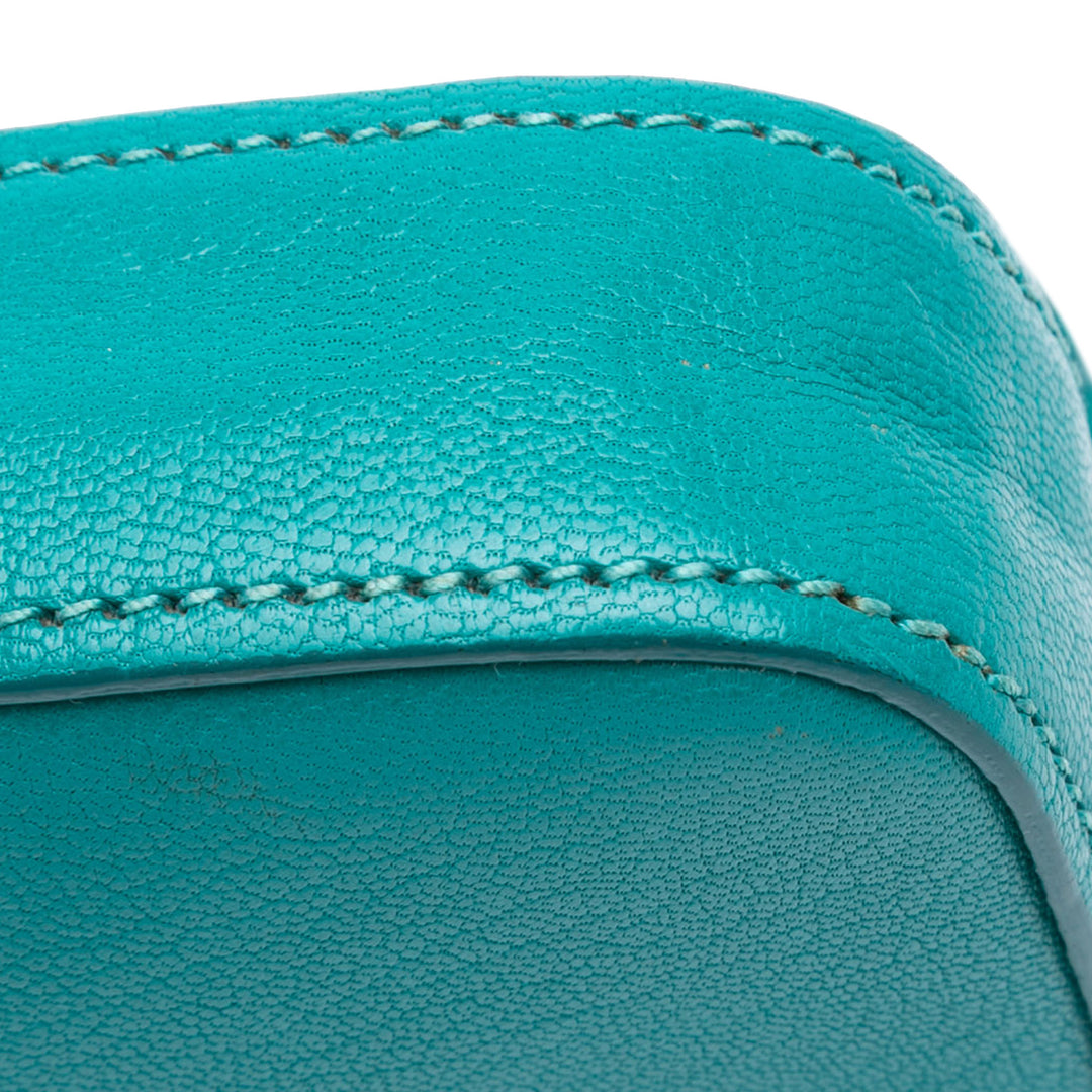 Miu Miu Goatskin Madras Sac porté croisé Bleu – GABY PARIS Authentique