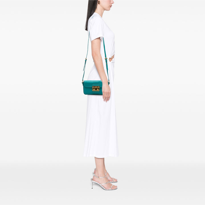 Miu Miu Goatskin Madras Sac porté croisé Bleu – GABY PARIS Authentique