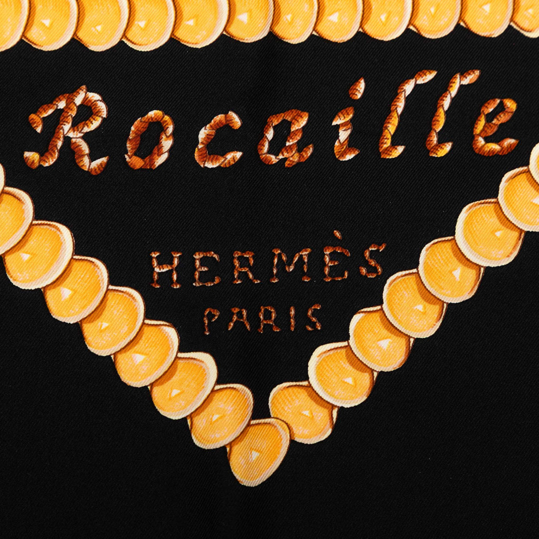 Rocaille Foulard 90 Noir