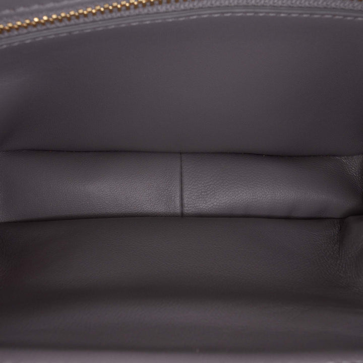 Celine Teen brillant Cuir de veau Triomphe Sac porté croisé
